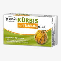KÜRBIS nur 1 Tablette täglich Dr.Böhm
