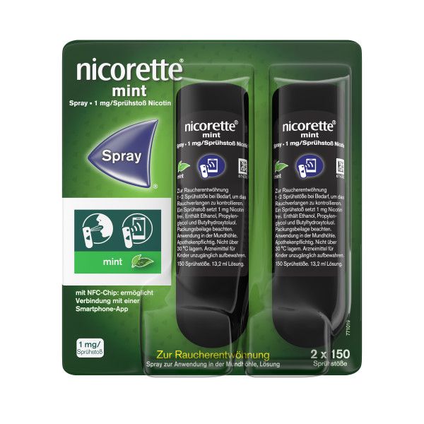 nicorette® mint Spray mit Nikotin
