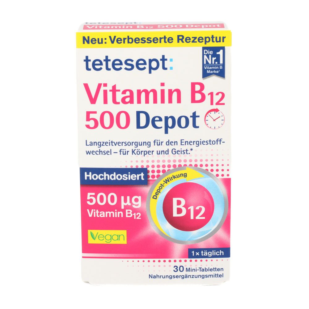 TETESEPT Vitamin B12 500 Depot Filmtabletten
