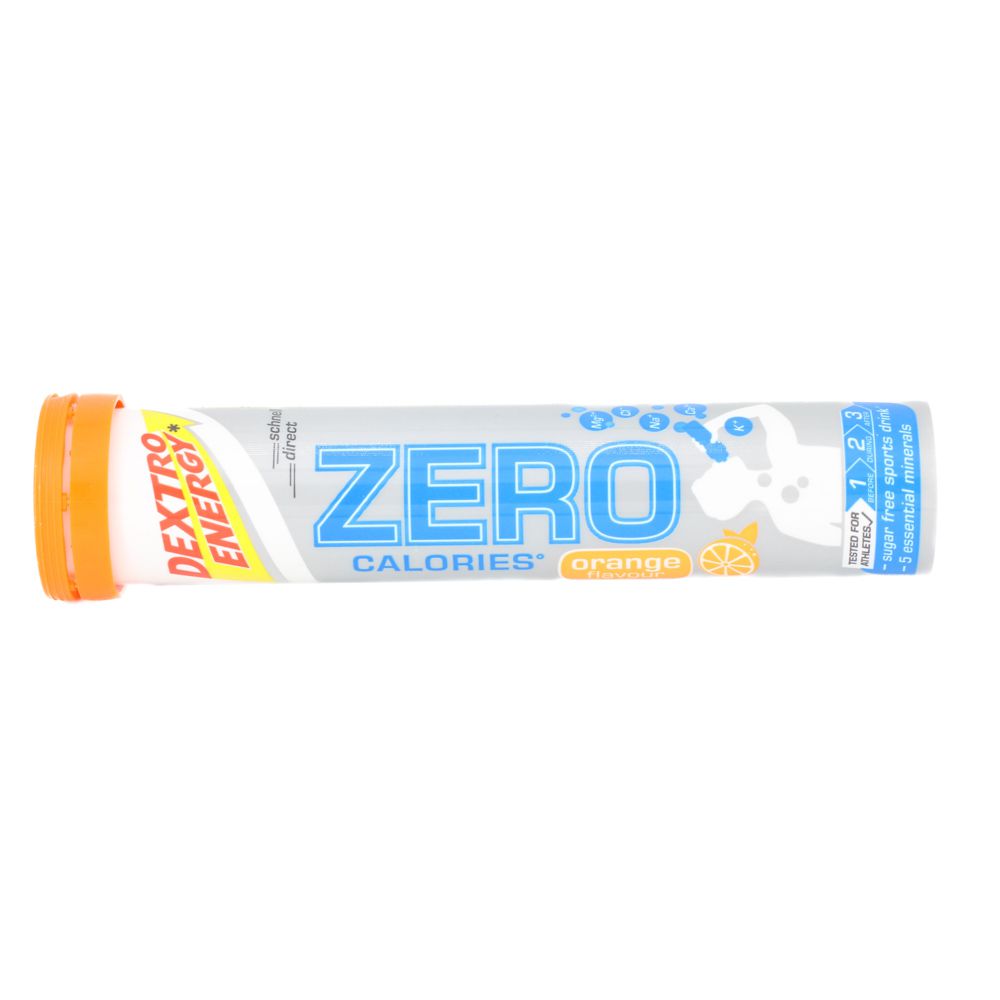 DEXTRO ENERGY Zero Calories Orange Brausetabletten
