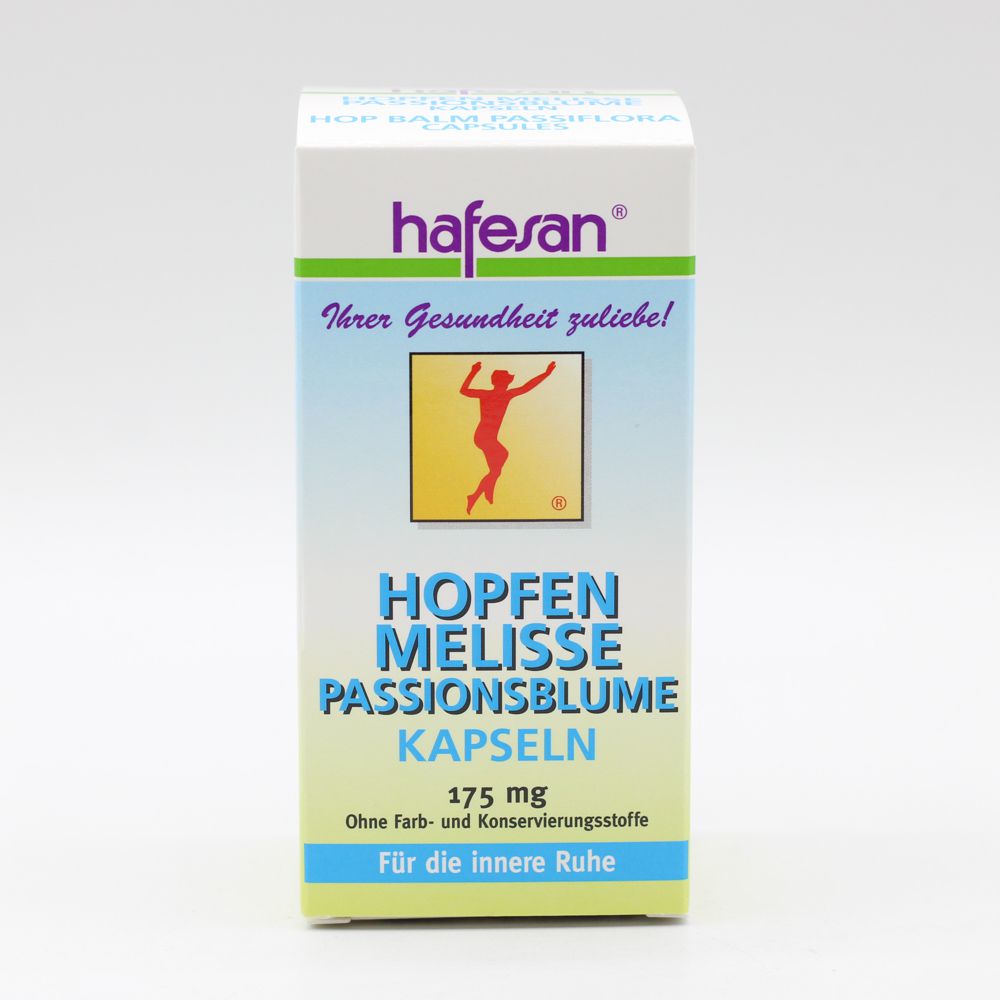 HAFESAN Hopfen+Melisse+Passionsblume Kapseln