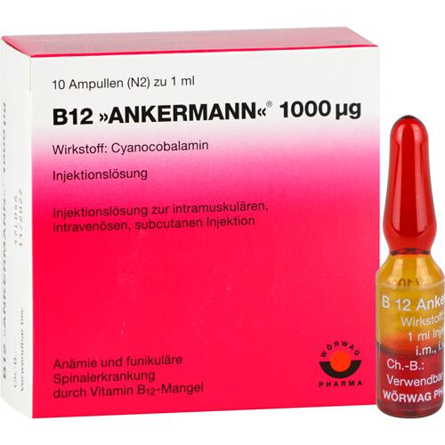 B12 ANKERMANN 1.000 μg Ampullen
