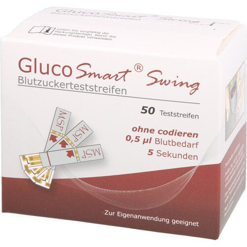 GLUCOSMART Swing Blutzucker Teststreifen