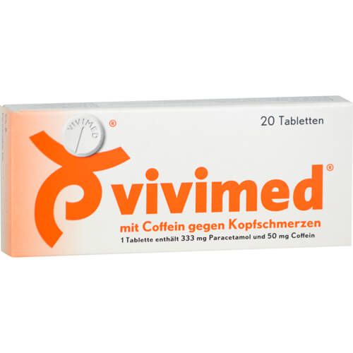 VIVIMED mit Coffein gegen Kopfschmerzen Tabletten